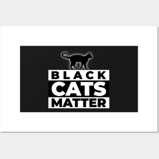 Black Cats Matter Posters and Art